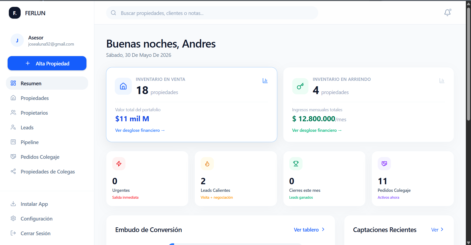 Inventario Ferlun